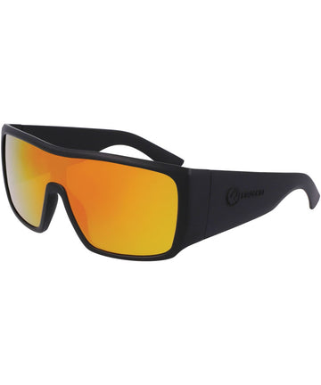 Dragon Rocker Matte Black W/ Lumalens Red Ion Sunglasses